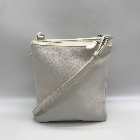 Giani Bernini White Softy Core Crossbody Bag - Picture 2 of 11